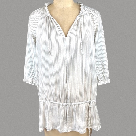 Vintage 🌸 Converse Y2k Striped Beachy Summer Top - Picture 1 of 7